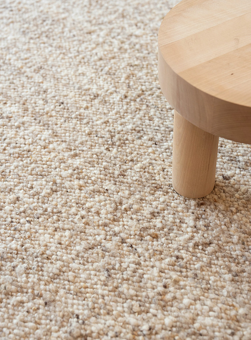 Sandy speckled artisanal rug See available sizes product image 3