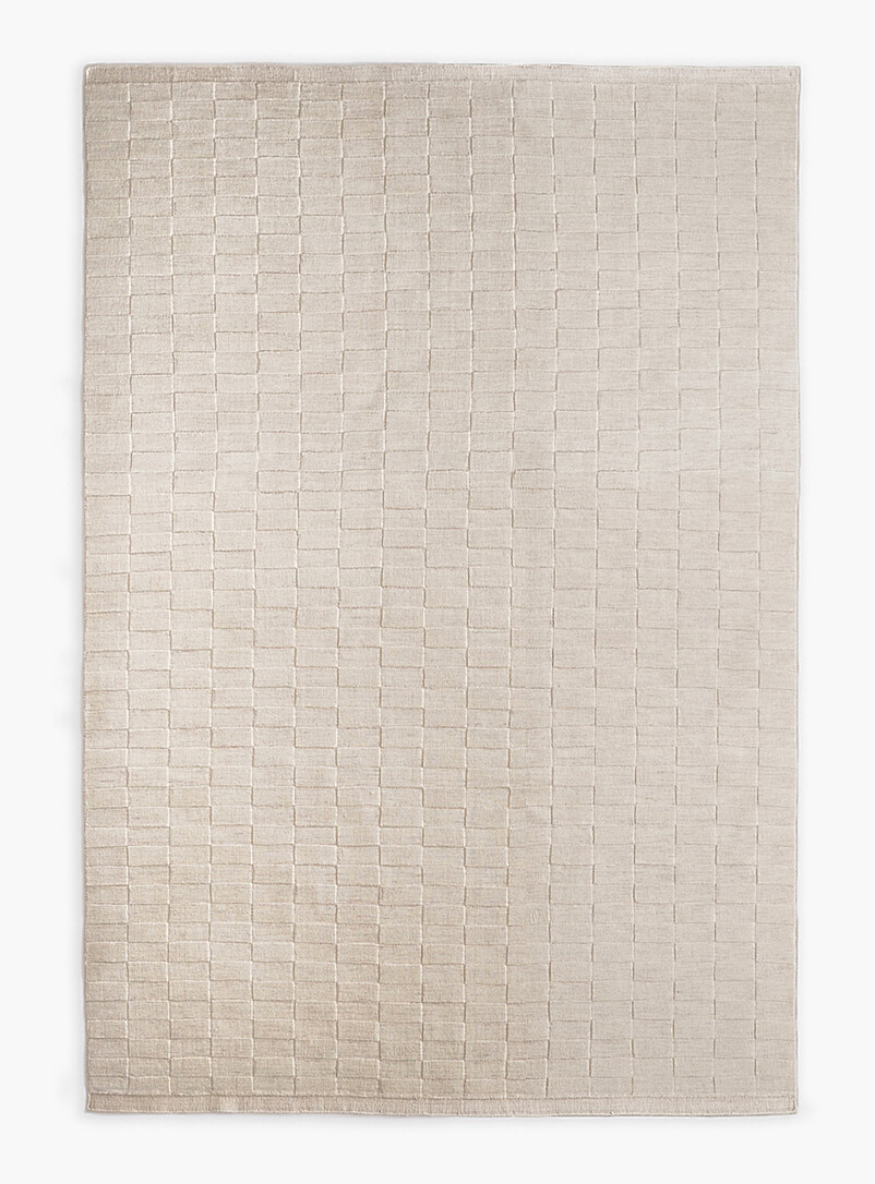 Textured tiles artisanal rug See available sizes product image 3