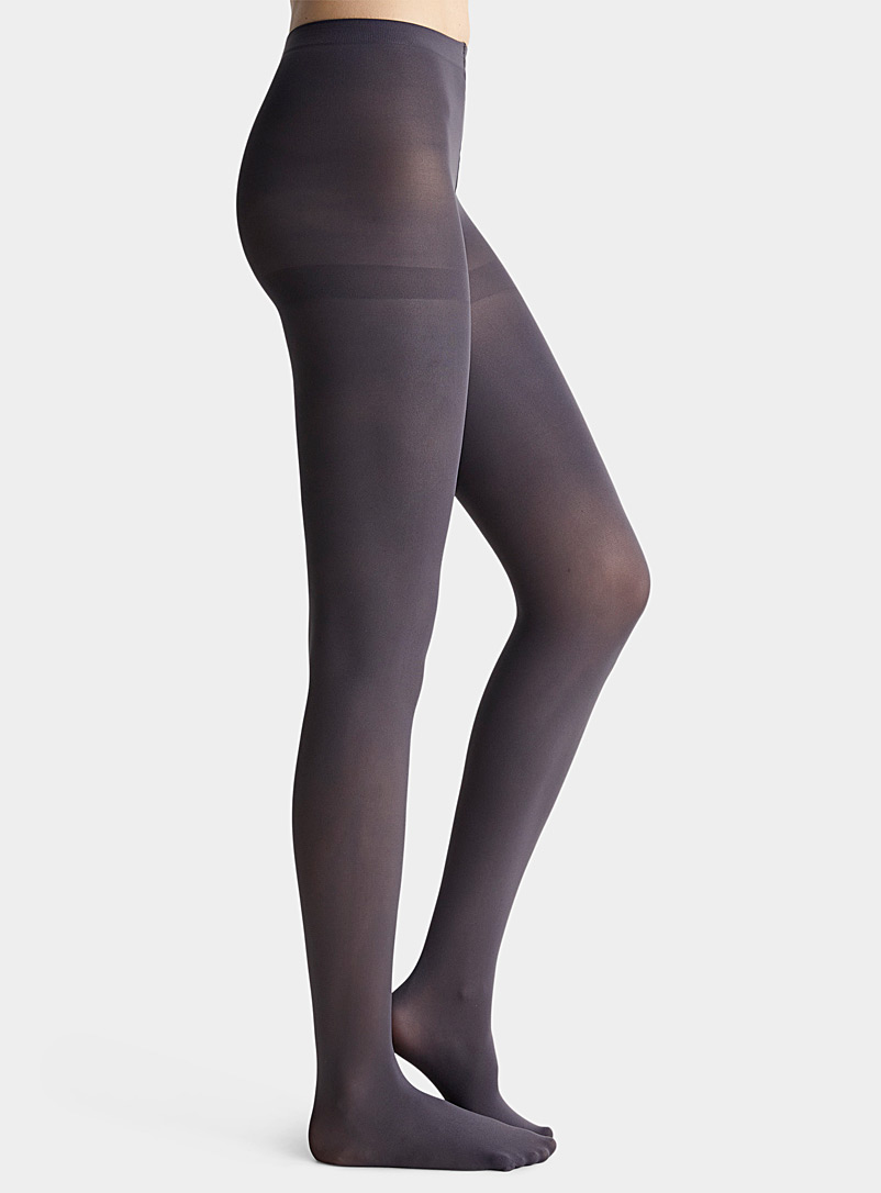 9in Recycled Half Tights, Black