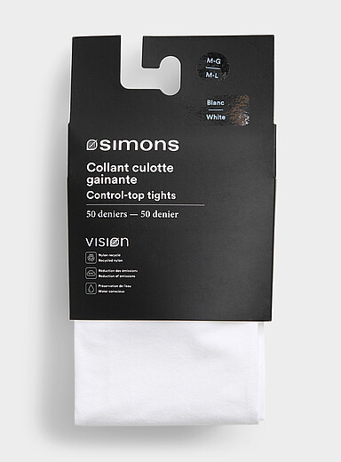 Simons: Le collant uni maintien int&eacute;gr&eacute; 50 deniers - Semi-opaque Saumon - Corail pour femme