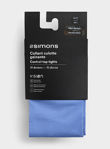 Simons: Le collant uni maintien int&eacute;gr&eacute; 50 deniers - Semi-opaque Saumon - Corail pour femme