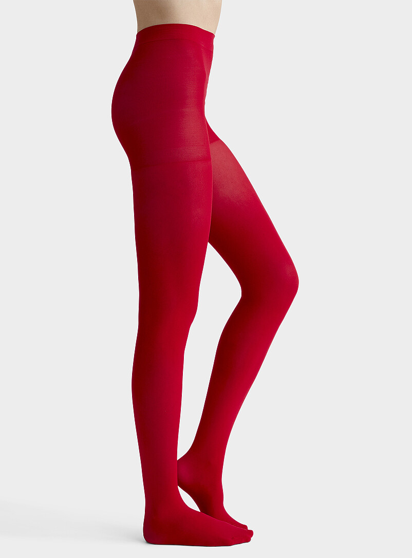 Simons: Le collant uni maintien int&eacute;gr&eacute; 50 deniers - Semi-opaque Noir pour femme