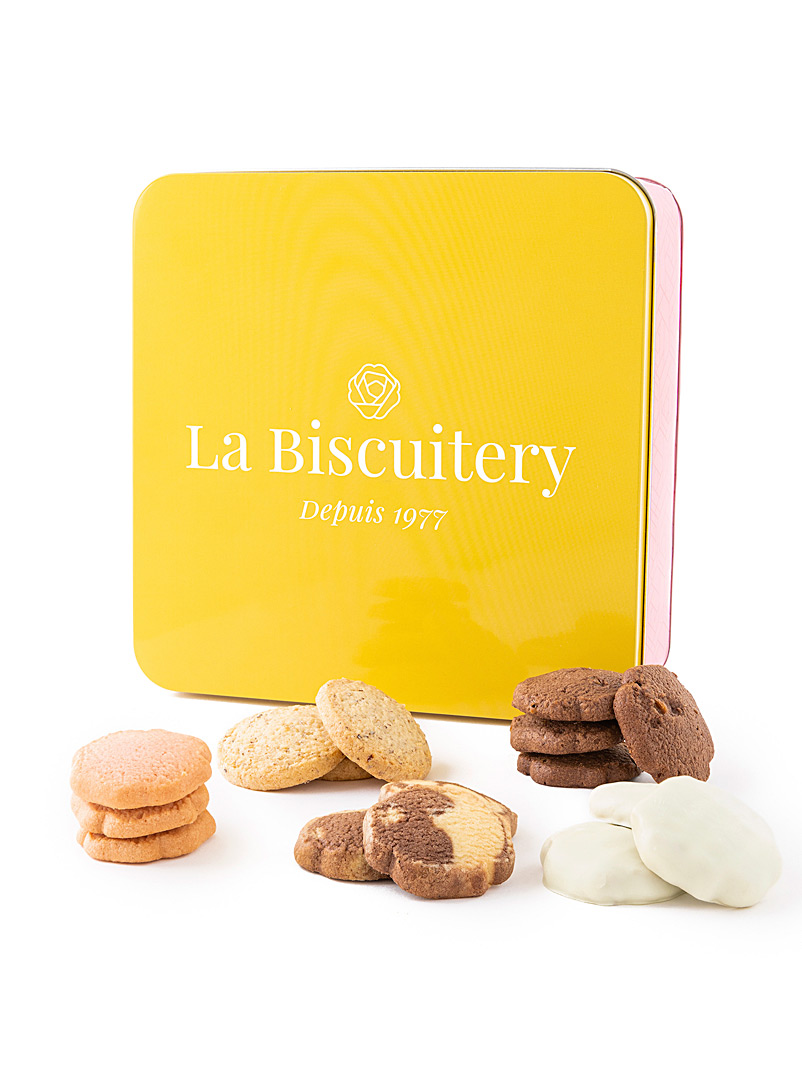 La Biscuitery: Le carré gourmand Ensemble de 30 biscuits de 5 variétés différentes Assorti
