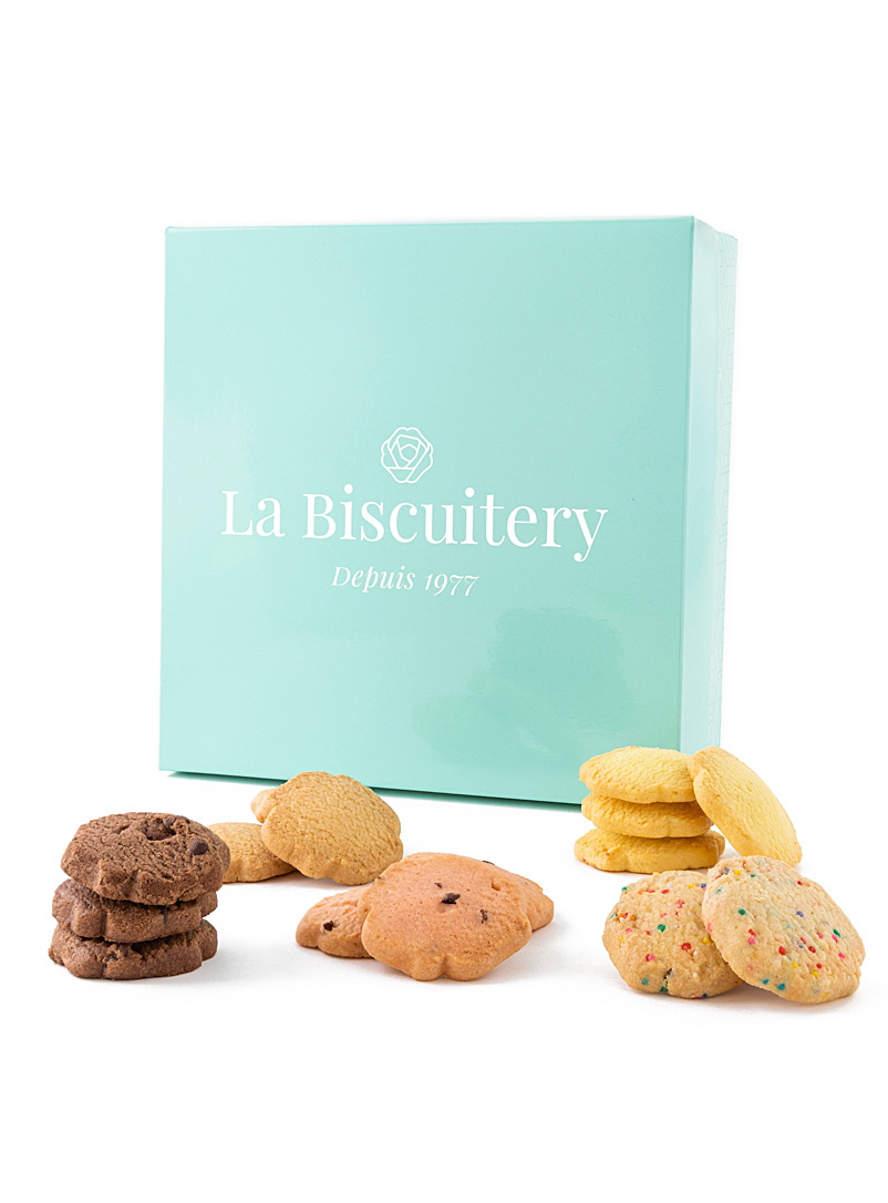 La Biscuitery: Le carré Ensemble de 30 biscuits de 5 variétés différentes Assorti