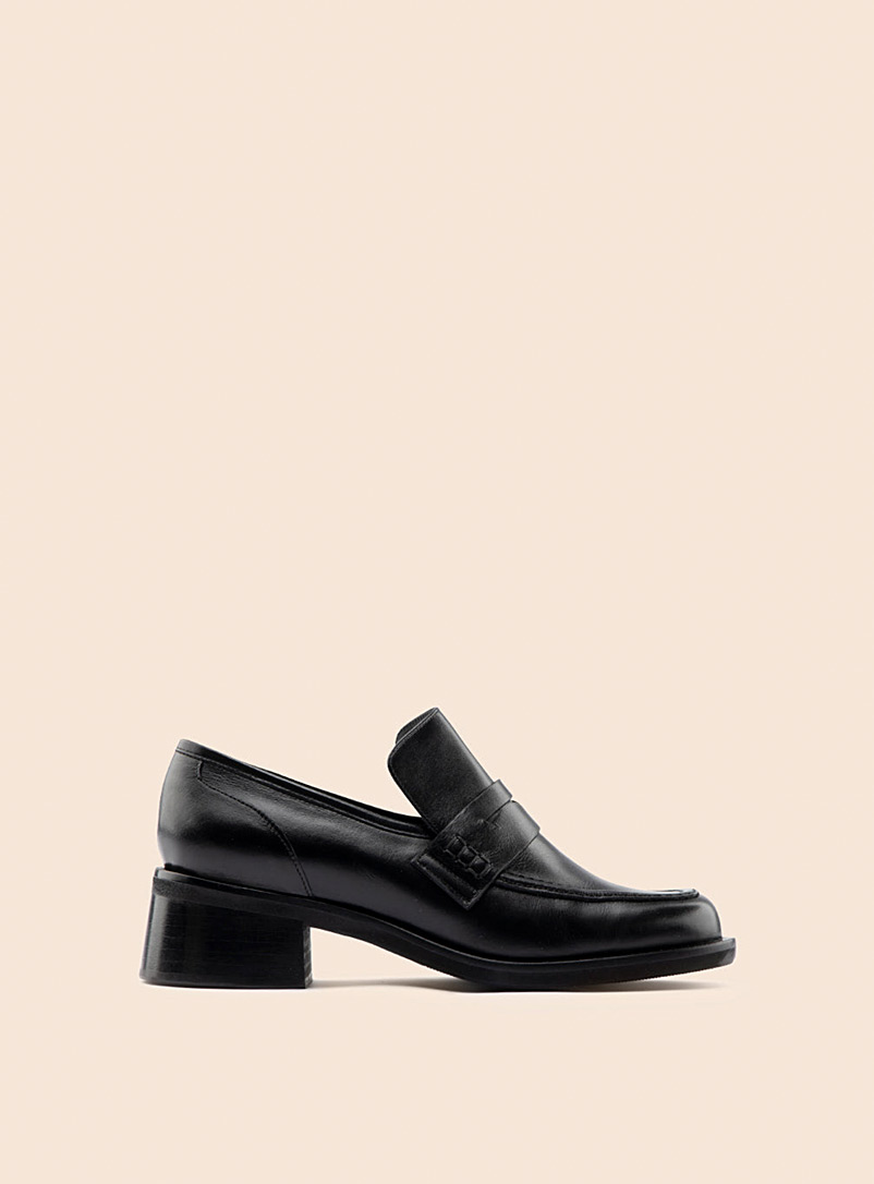 Maguire Black Marlia heeled penny loafers Women for error