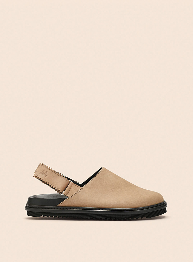 Maguire Light Brown Torre back-strap mules Women for error