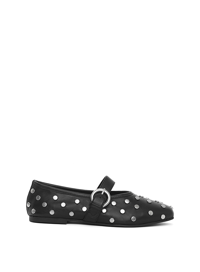 Maguire Black Aveiro studded ballet flats with strap Women for error