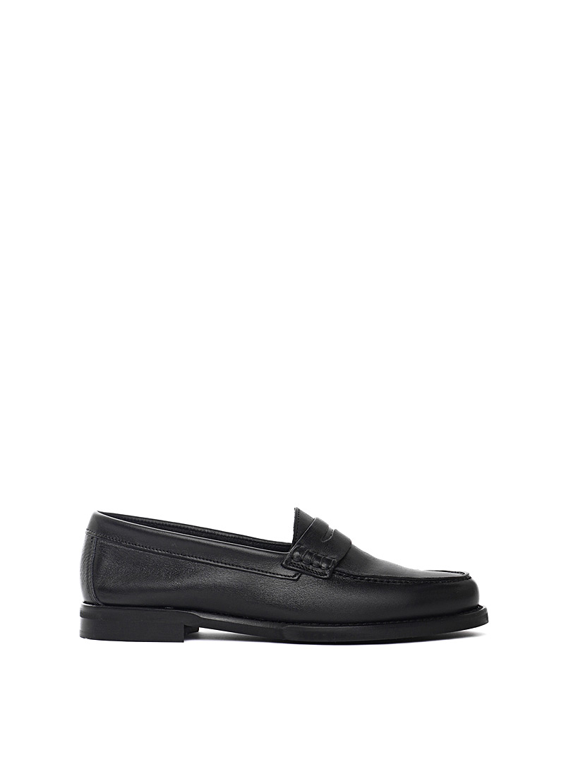 Maguire Black Napoli leather penny loafers Women for error