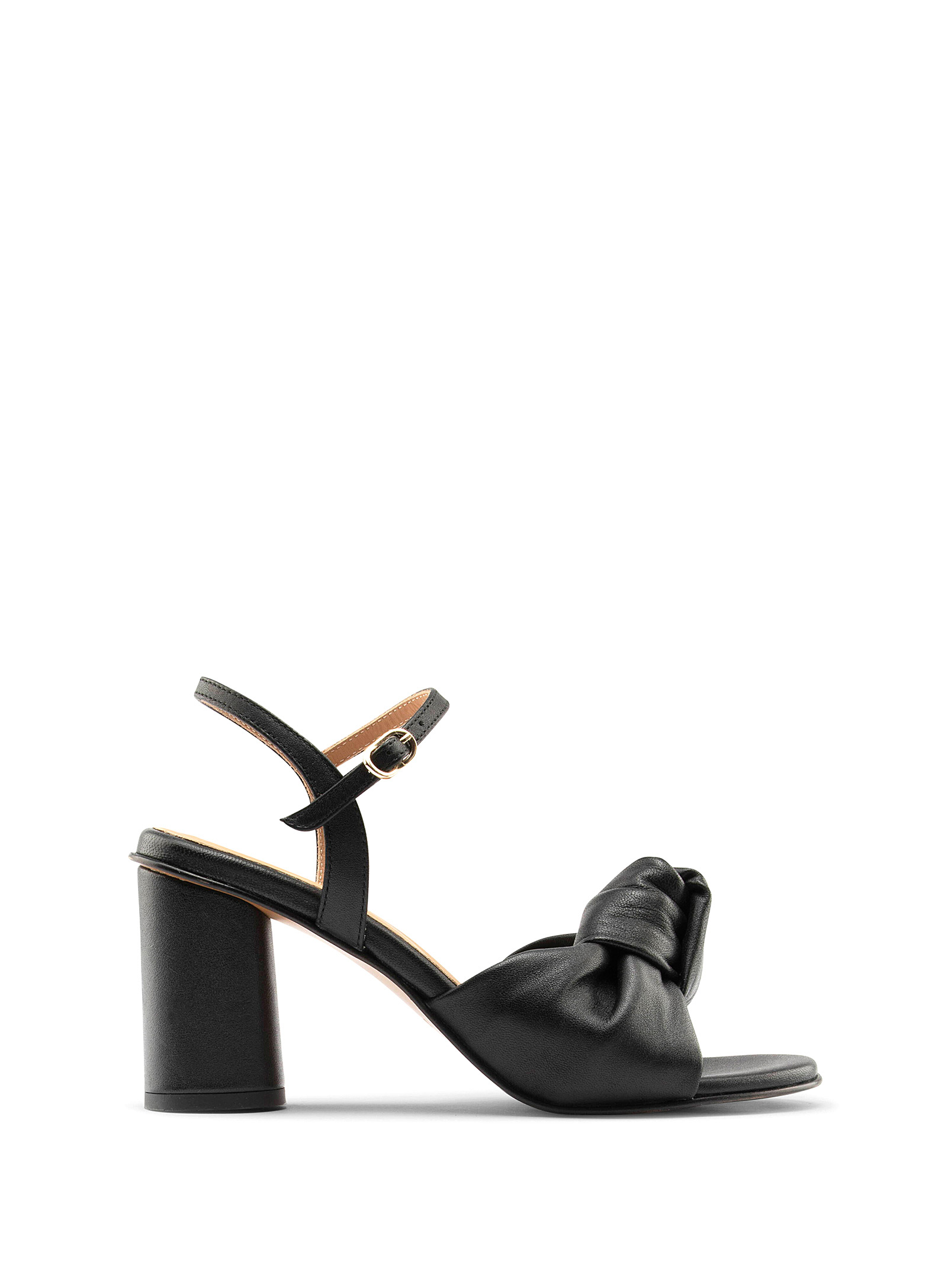 Maguire Noto Block-heel Knotted Sandals Women In Black