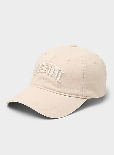 Embroidered logo cap
