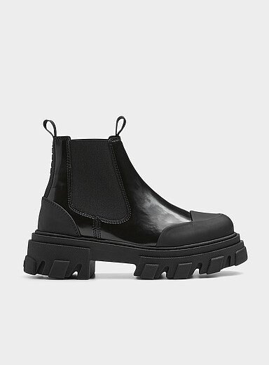Chelsea lug-sole boots
