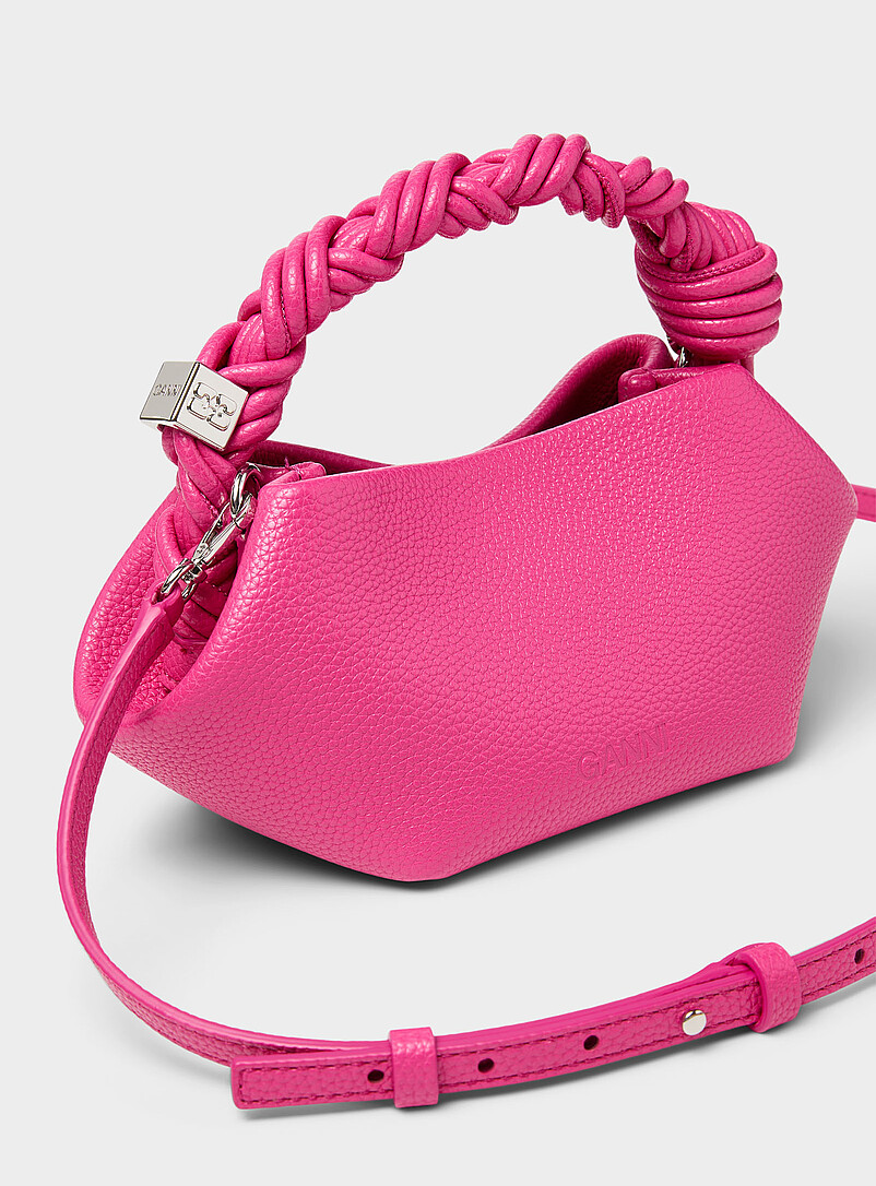 Bou Mini pink braided handle bag product image 2