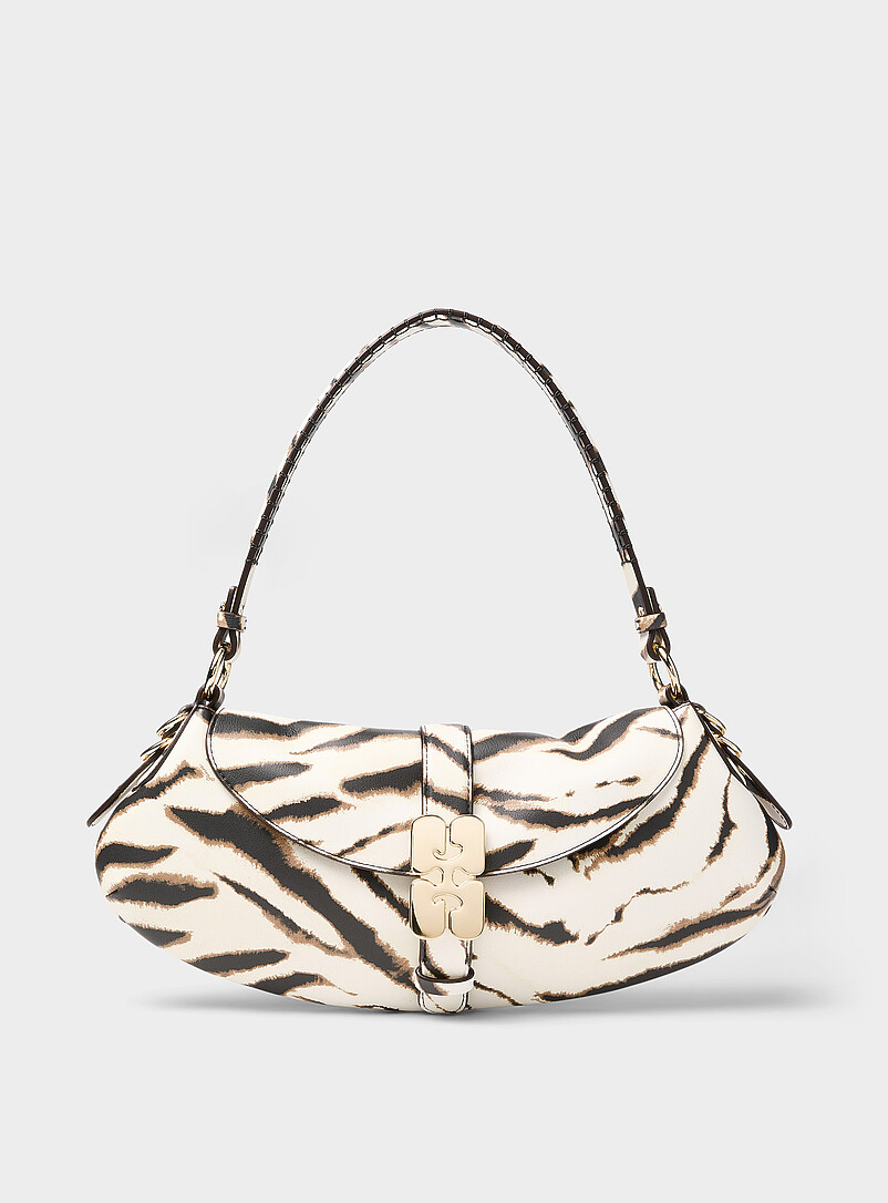Kat zebra print shoulder bag product image (primary)