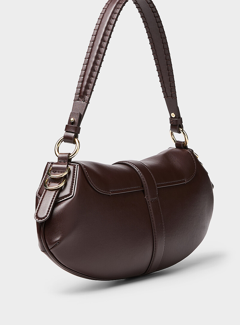 Kat chocolate-brown leather shoulder bag product image 2