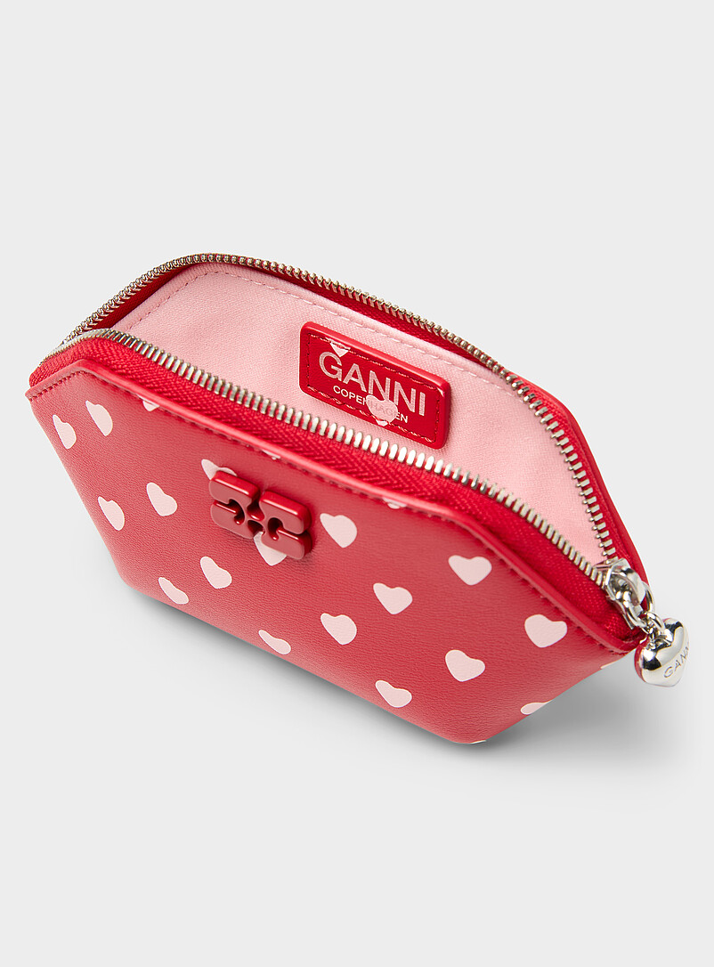 Bou hearts zippered coin purse product image 3