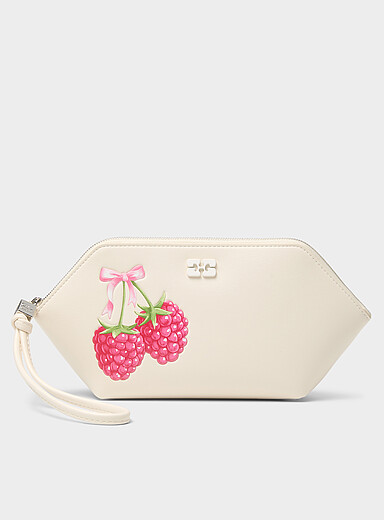Bou raspberry cosmetics case