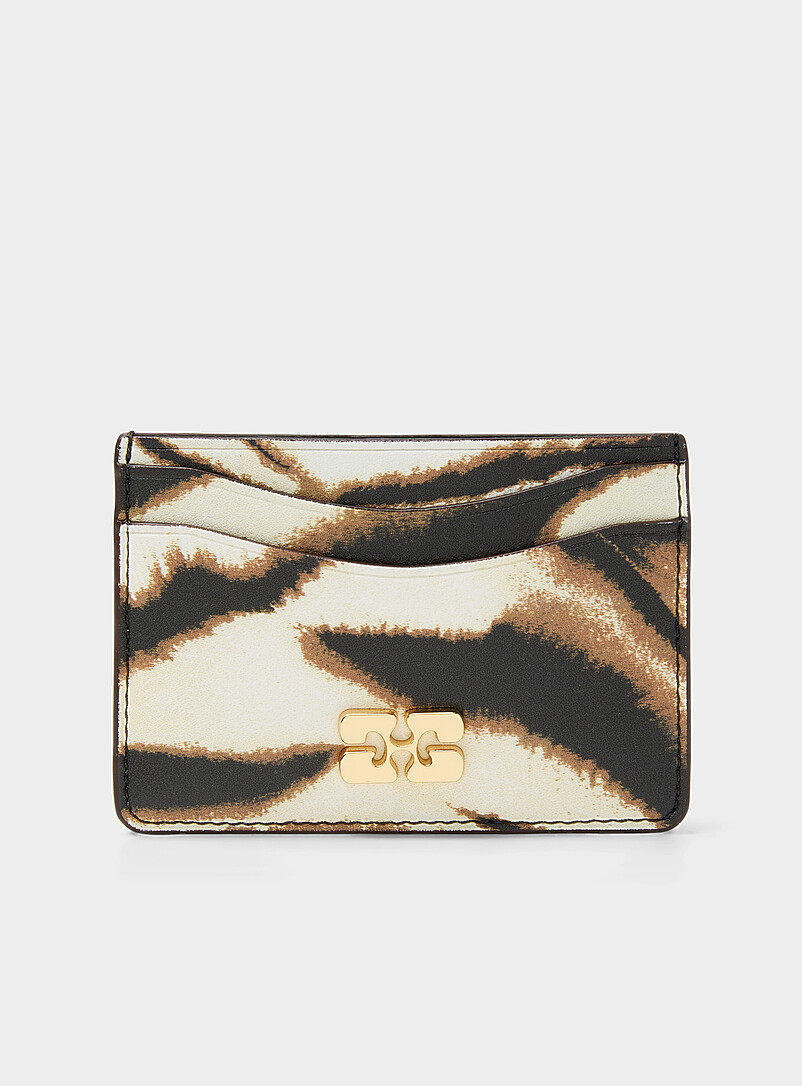 Bou zebra print cardholder product image (primary)