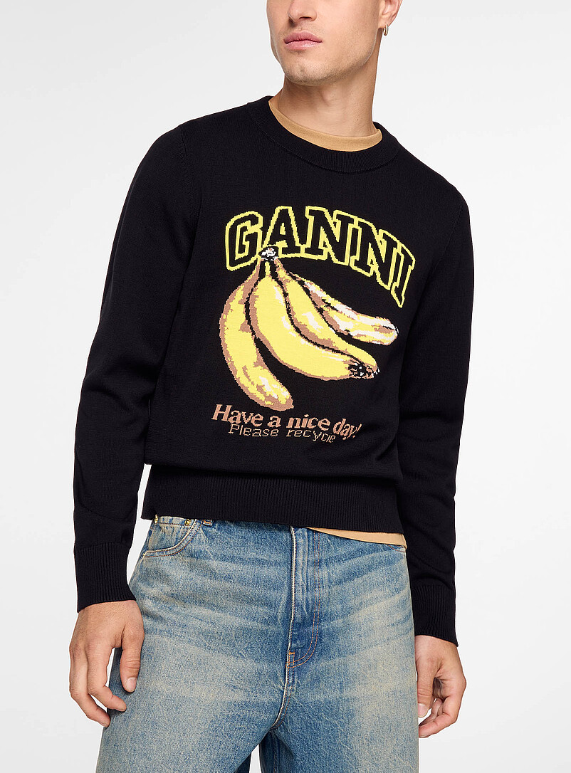 Bananas cotton sweater product image (primary)