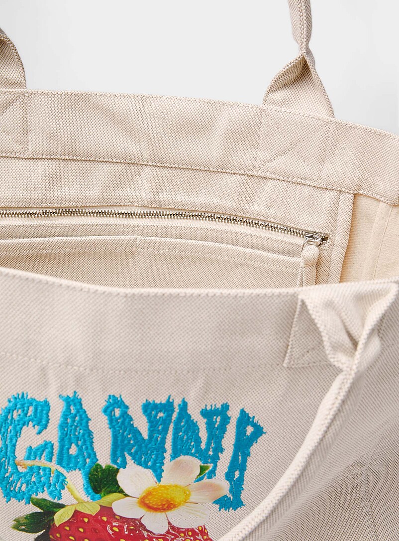 Medium strawberry tote bag product image 3