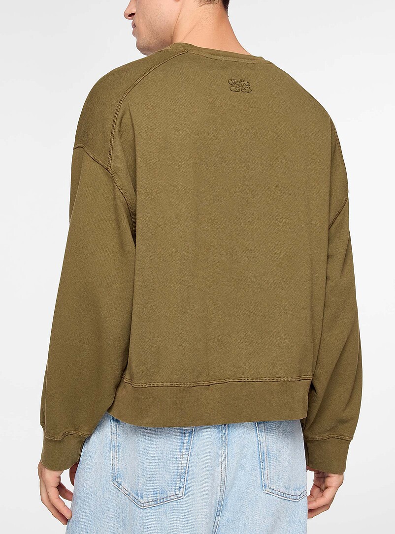 Washed logo raglan sweatshirt product image 3