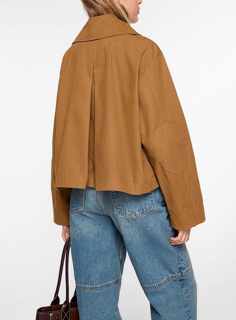 Oversized collar boxy workwear jacket product image 3