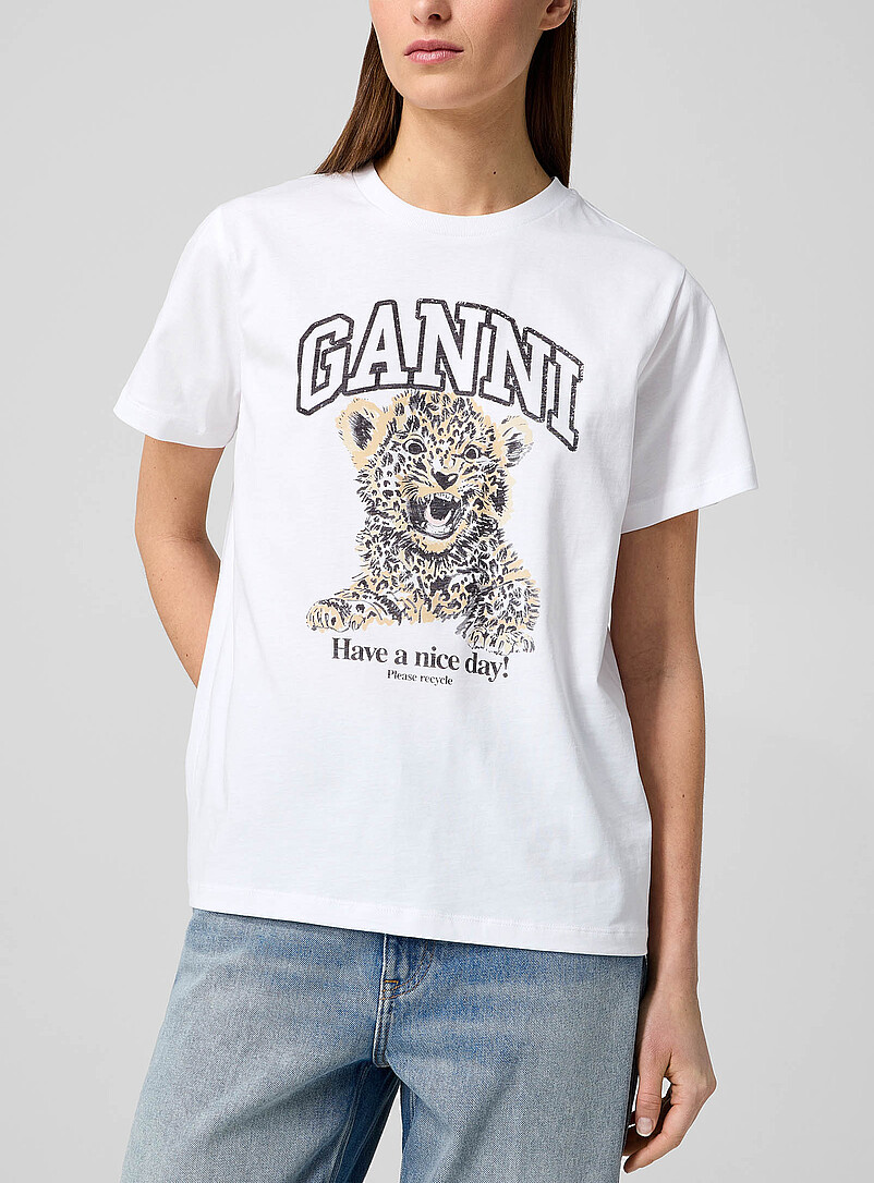 Leopard cub logo T-shirt product image (primary)