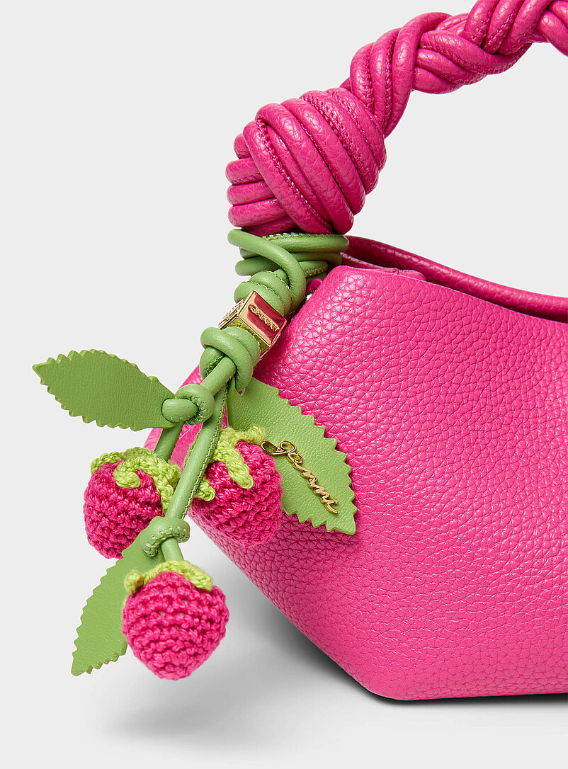 Strawberry harvest bag charm product image (primary)