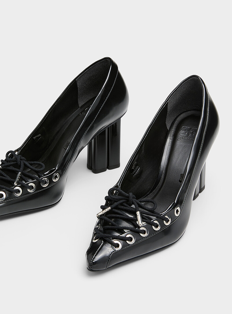 Architectural heel laced pumps Women product image 3