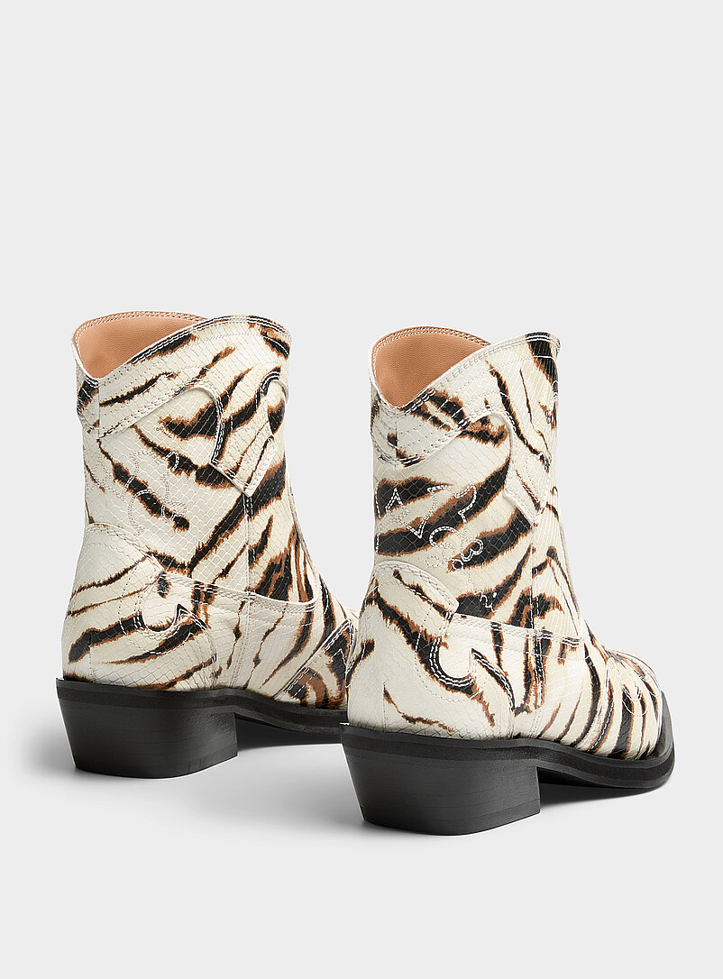 Zebra cowboy boots Women product image 2
