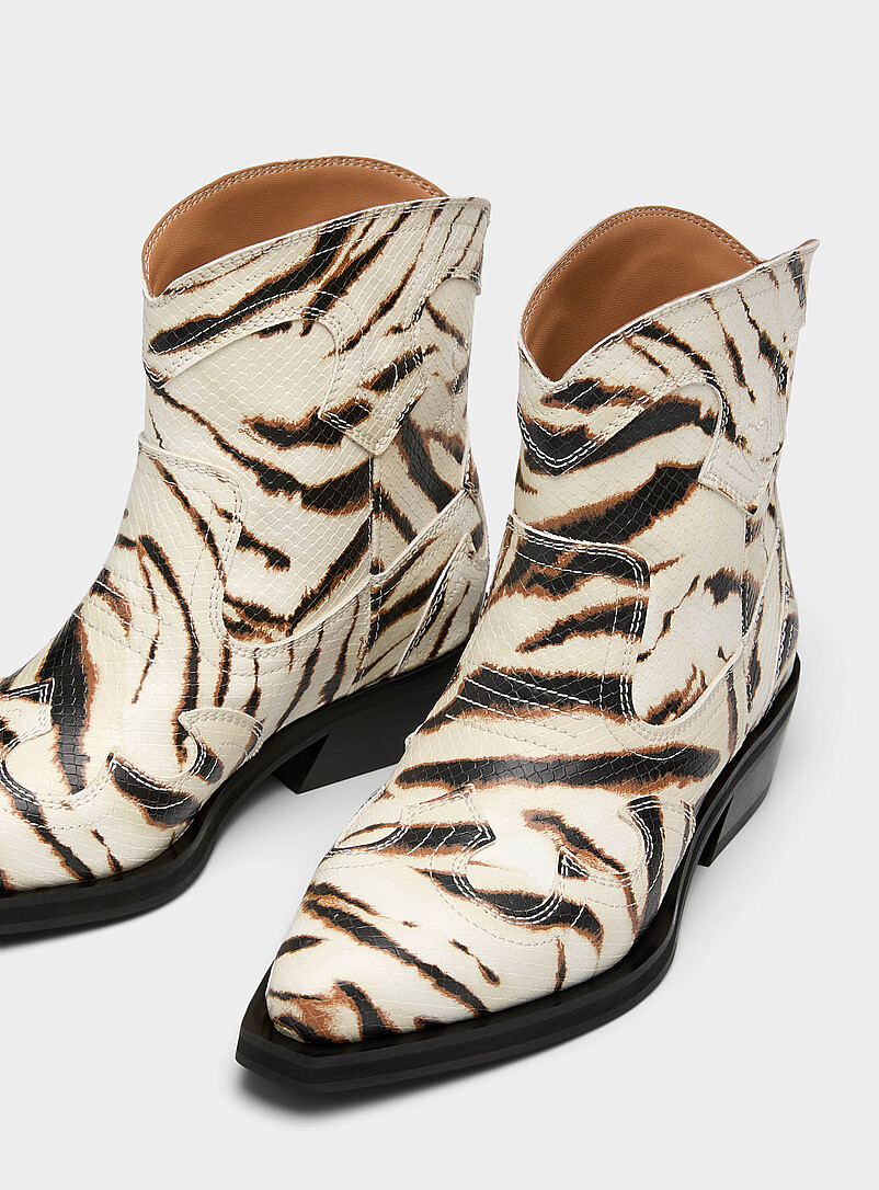 Zebra cowboy boots Women product image 3