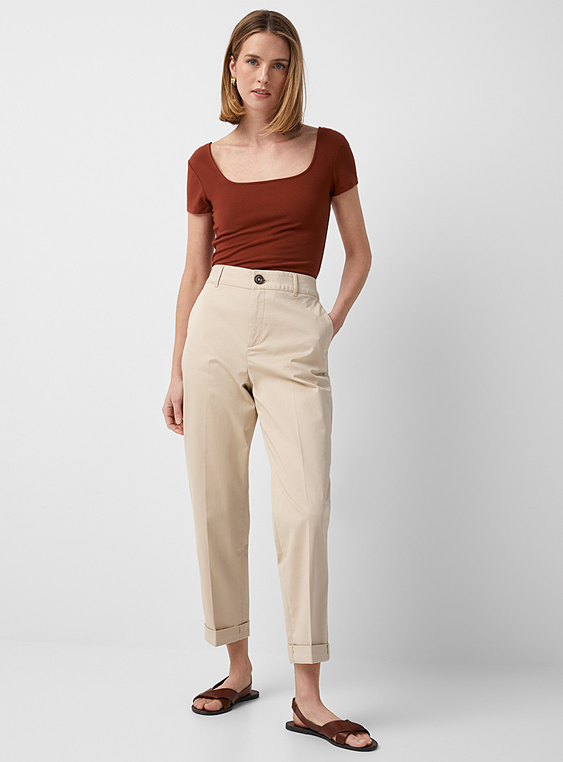 A New Day Women's Skinny Chino Pant - Tan (18) at  Women's Clothing  store
