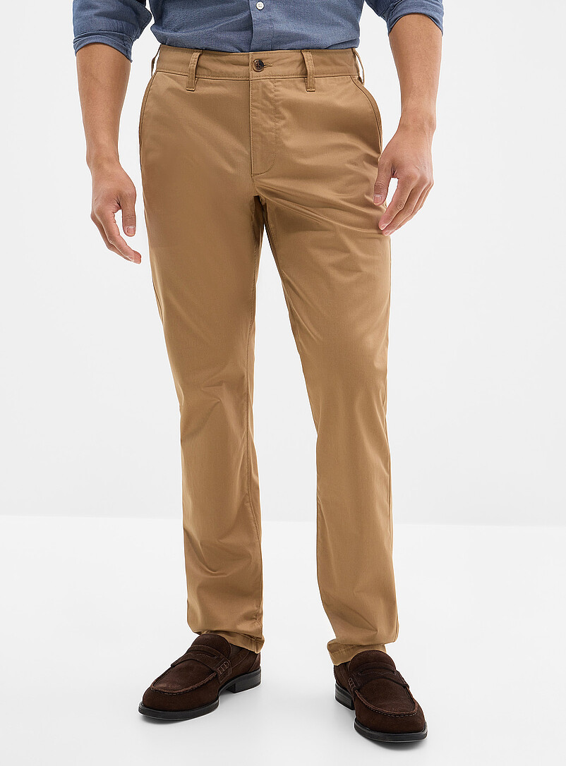 Le 31: Le chino extensible <b>Coupe Stockholm - &Eacute;troite</b> Noir pour homme
