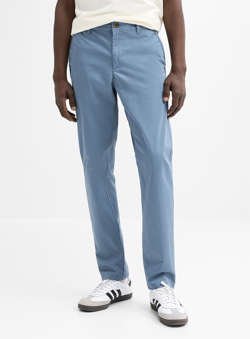 Le 31: Le chino extensible <b>Coupe Stockholm - &Eacute;troite</b> Noir pour homme