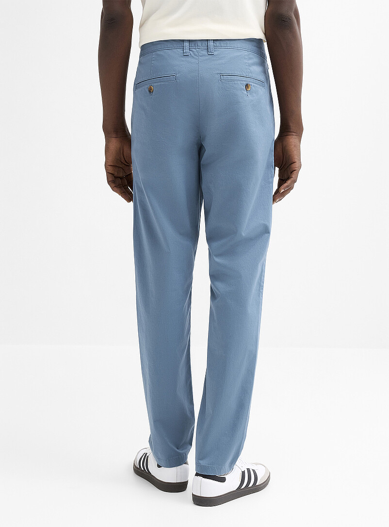 Le 31: Le chino extensible <b>Coupe Stockholm - &Eacute;troite</b> Noir pour homme