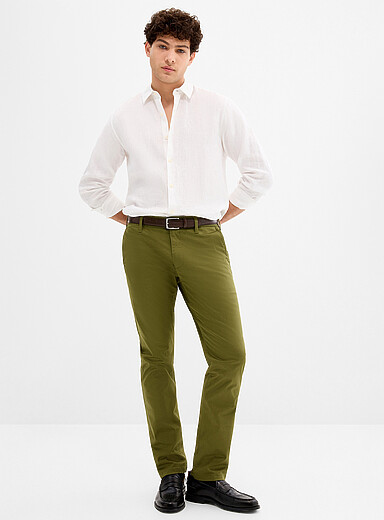 Le 31: Le chino extensible <b>Coupe Stockholm - &Eacute;troite</b> Assorti pour homme