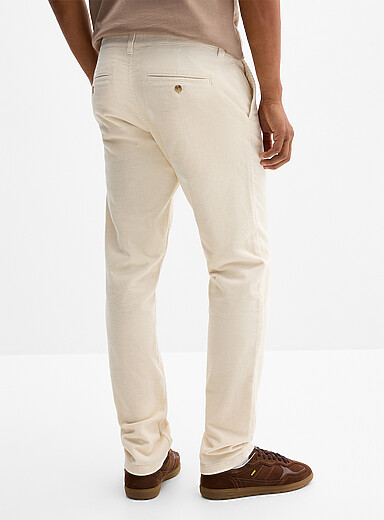 Stretch corduroy pant <b>Stockholm fit - Slim</b>