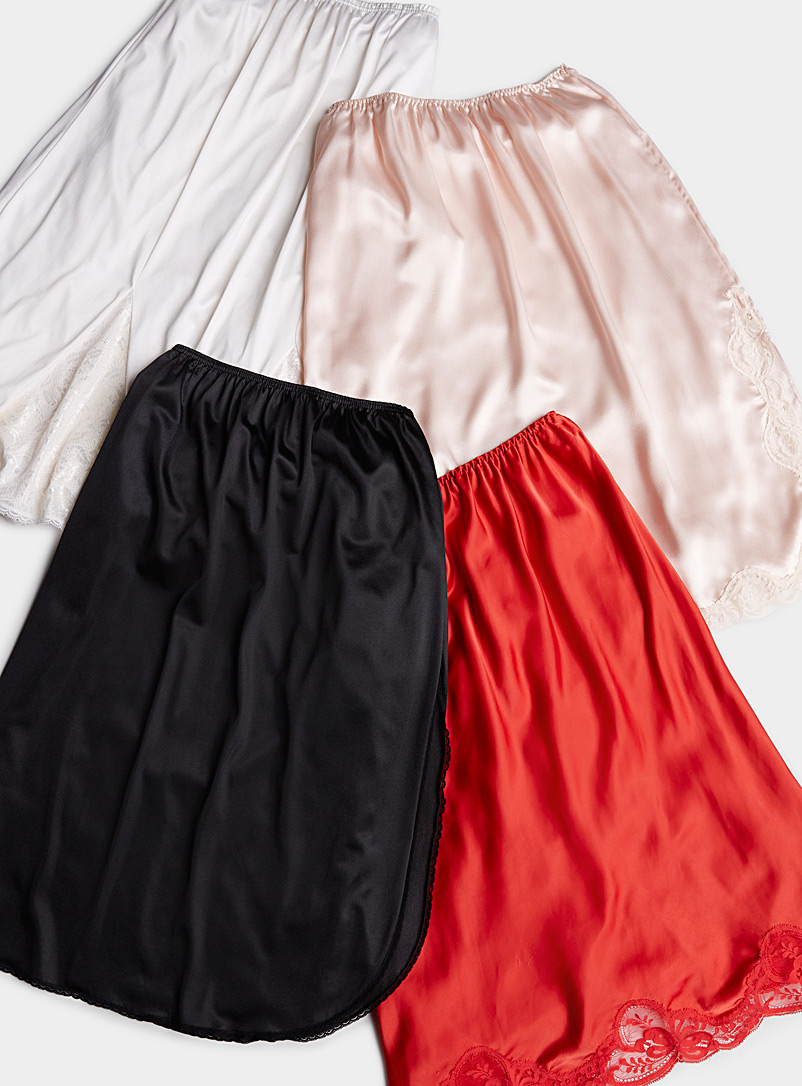 Twik Assorted Satin skirt <b>Archives - Unique vintage pieces</b> for women
