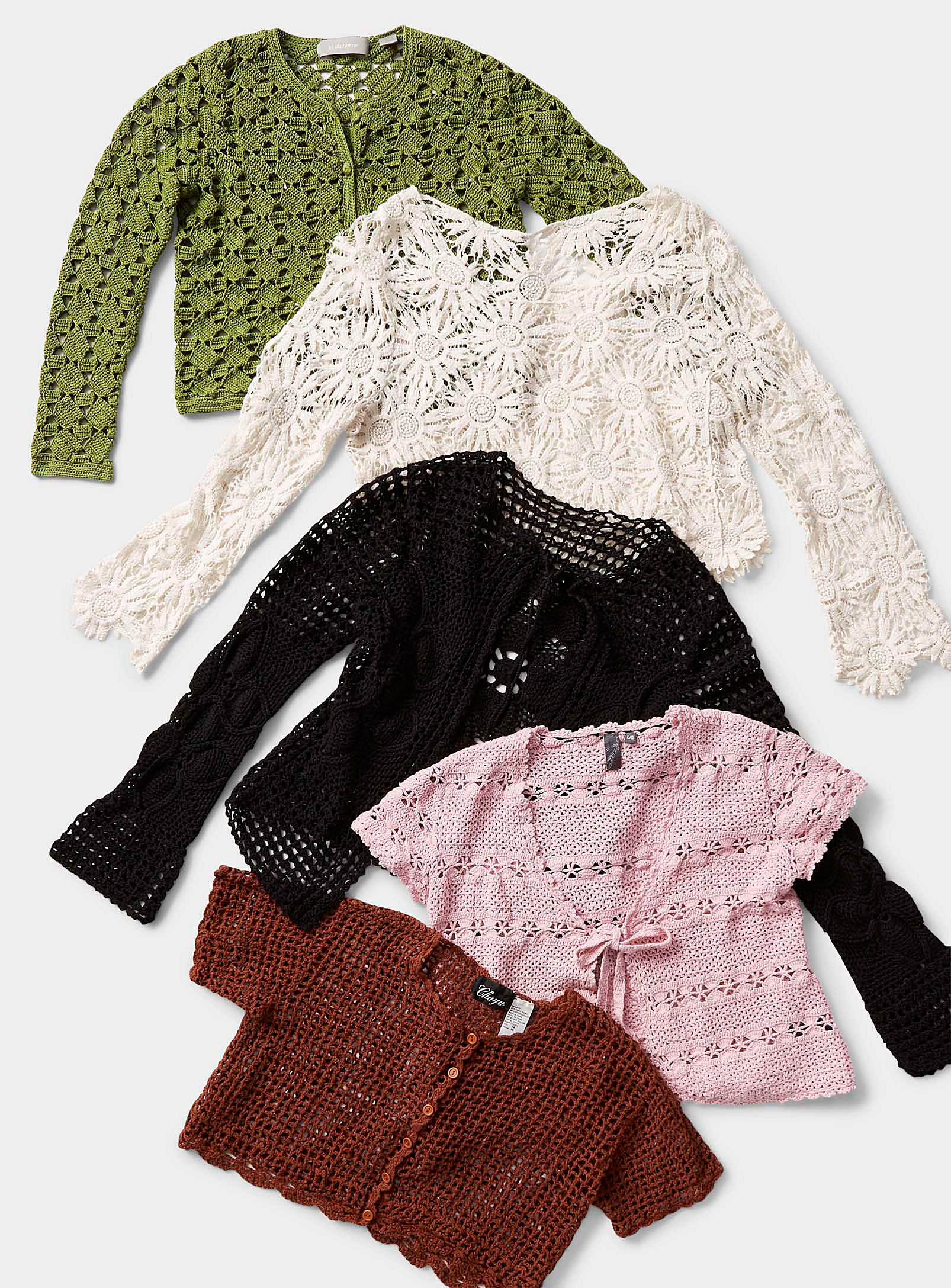 Twik - Women's Summer crocheted sweater Archives - Unique vintage pieces