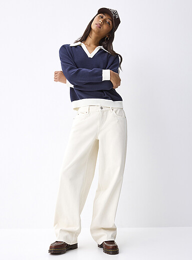 Le jean baggy taille basse <b>Coupe House</b>