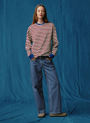 Le jean baggy taille basse <b>Coupe House</b>
