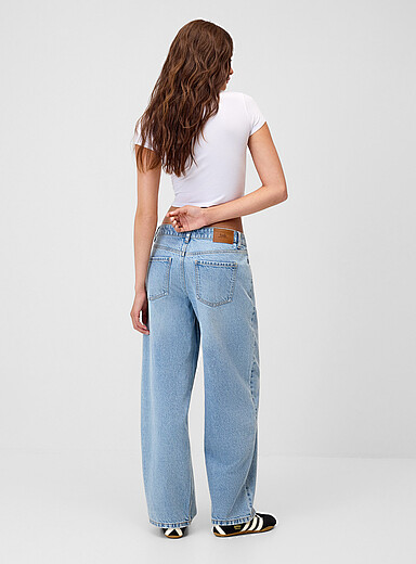 Le jean baggy taille basse <b>Coupe House</b>
