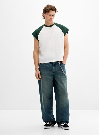 Vintage blue 5-pocket jean <b>Camden fit - Baggy</b>