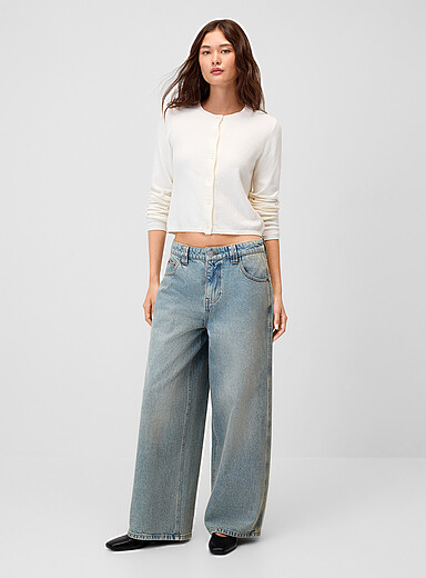 Le jean boyfriend jambe extra-ample <b>Coupe Rave</b>