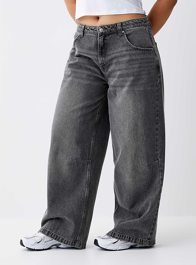 Ultra-wide-leg boyfriend jean Rave fit product image 2