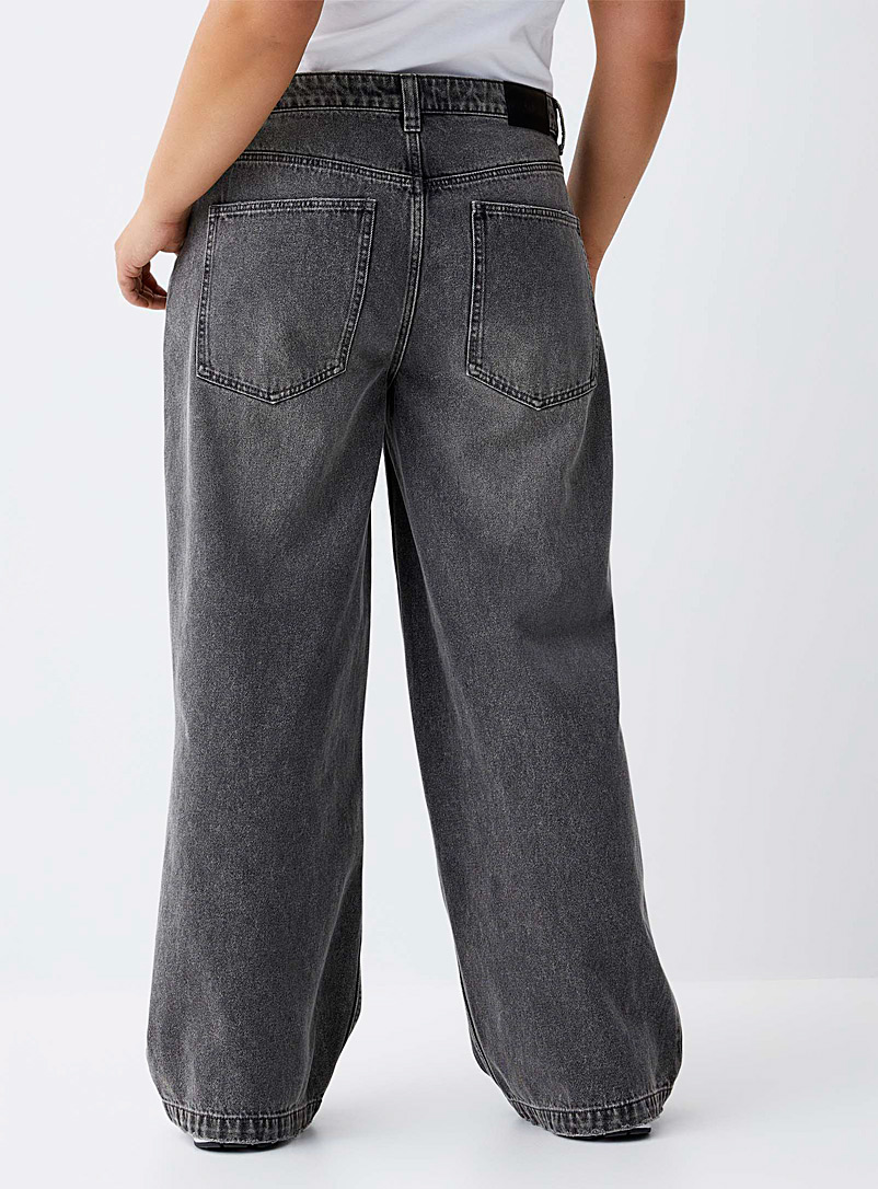 Ultra-wide-leg boyfriend jean Rave fit product image 3
