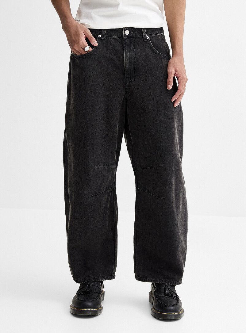 Washed heavy 5-pocket pant Barrel fit product image 2