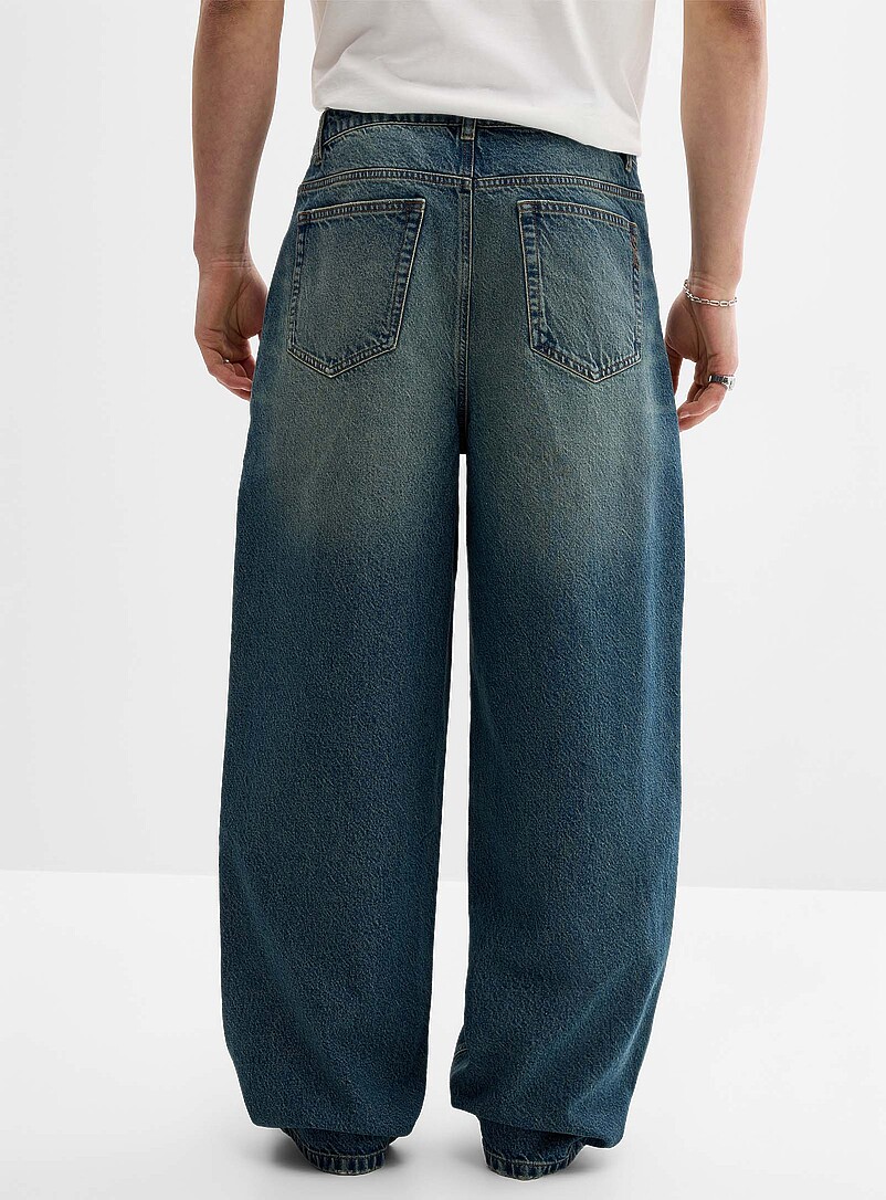 Vintage blue 5-pocket jean Camden fit - Baggy product image 3