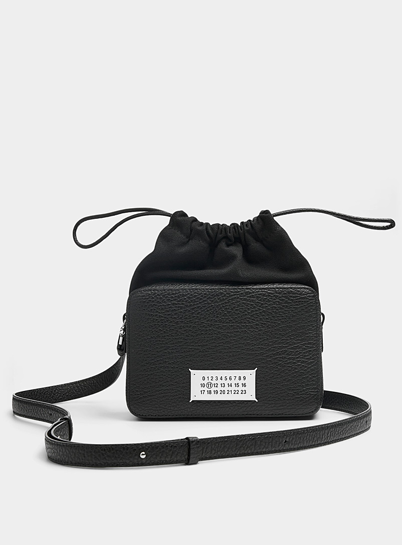 Maison Margiela Black 5AC camera bag for men