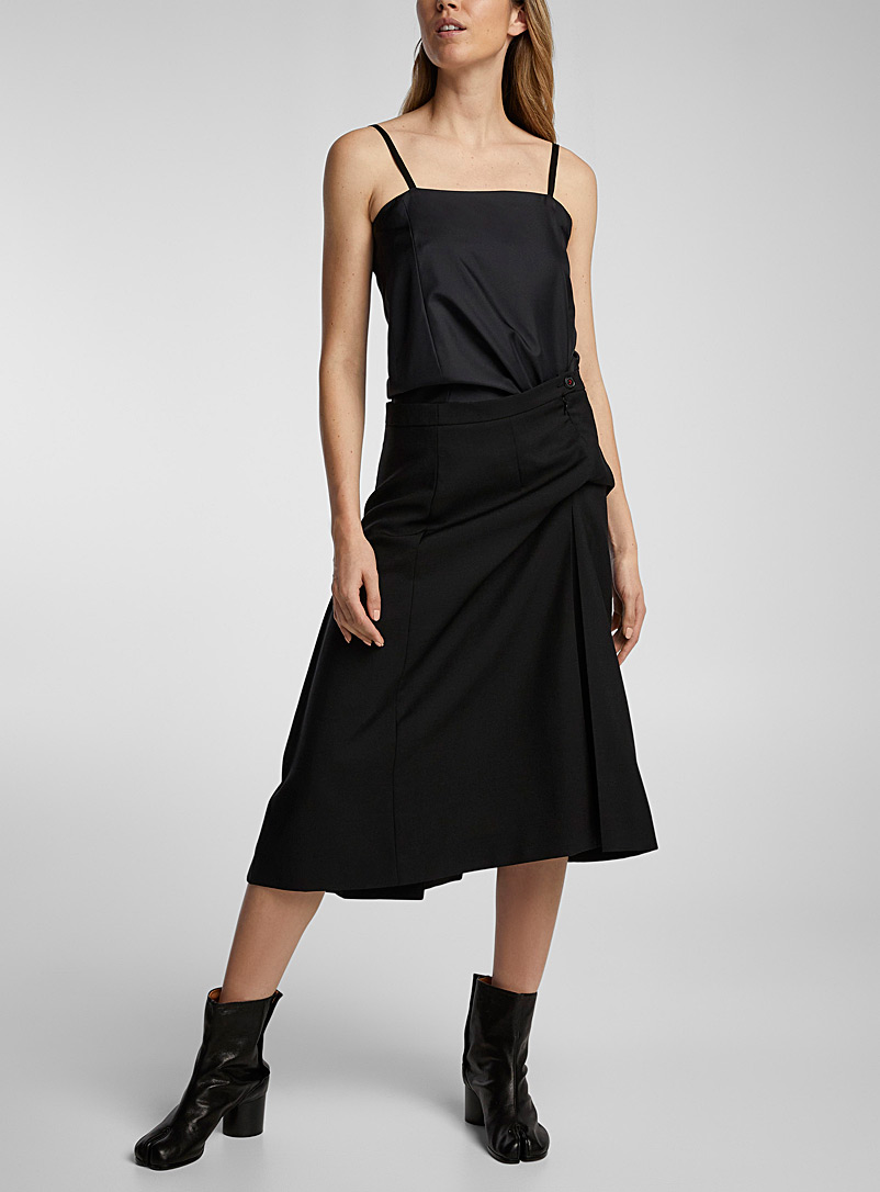 Maison Margiela Black Blend slip dress for women