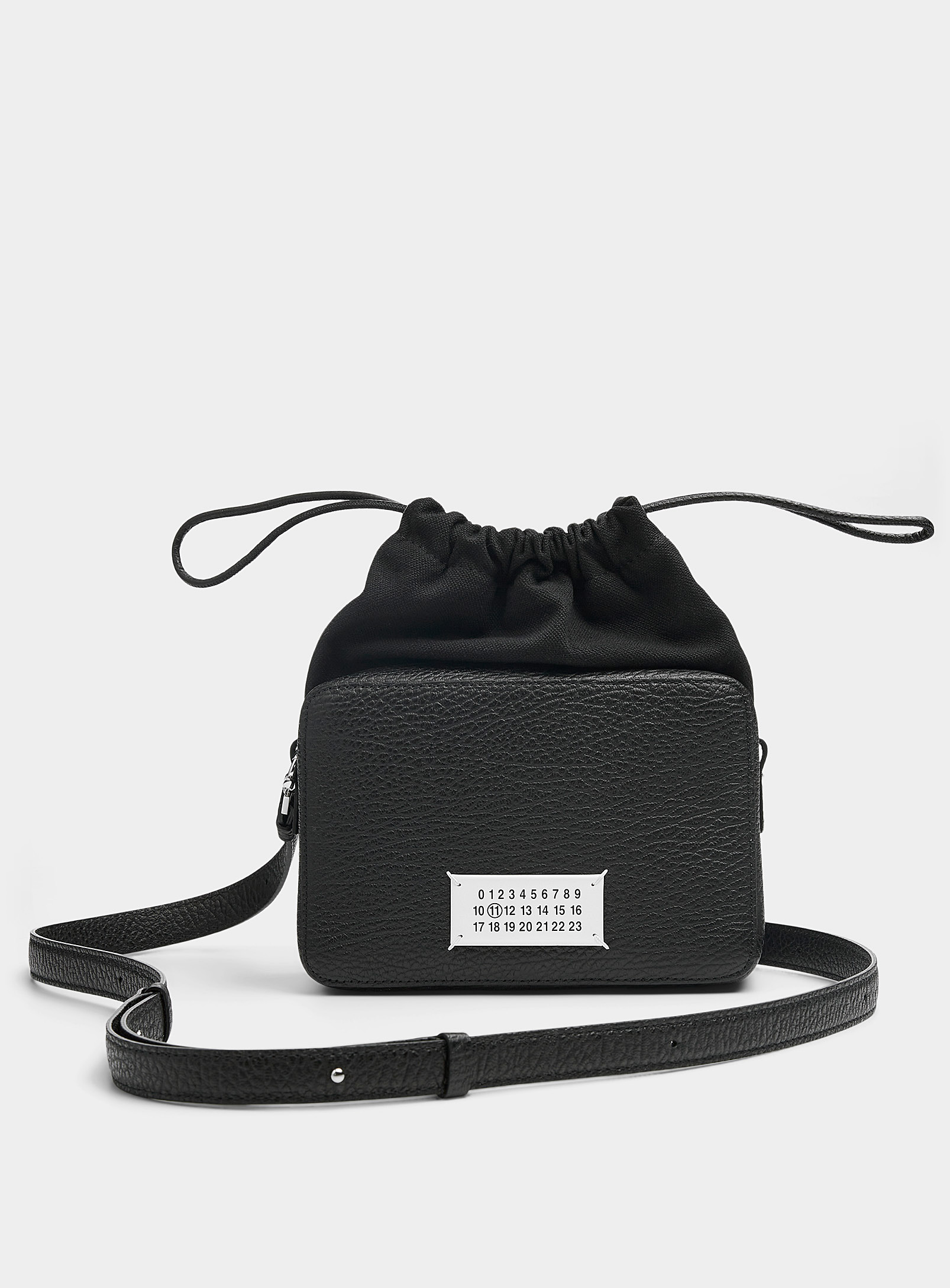 Shop Maison Margiela 5ac Camera Bag In Black